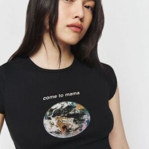 Reformation Come To Mama Baby Graphic Tee